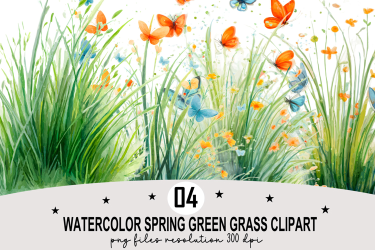 Green Grass Clipart Image 9