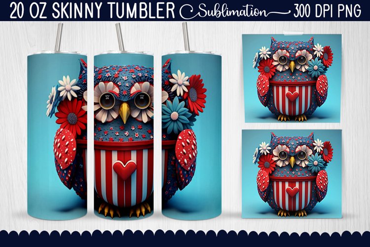 20 Oz Sublimation Tumbler Wrap Image 22