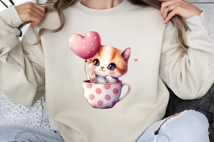 Cute Cat Clipart Image 2