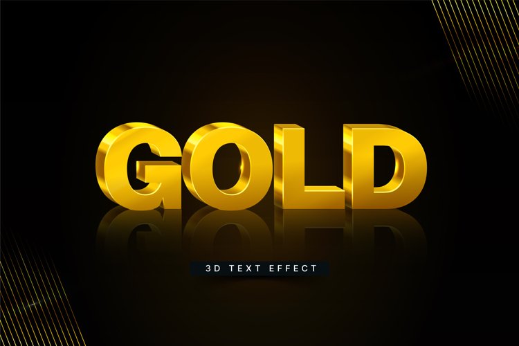 Editable Text Effect for Illustrator. Vector Graphic styles