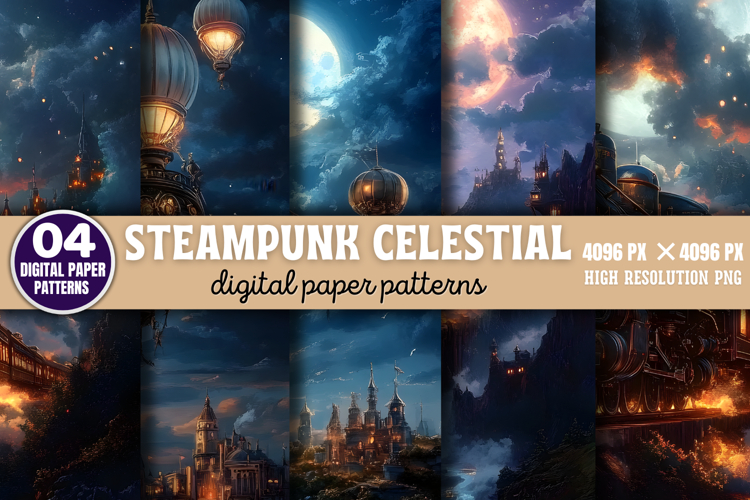 Steampunk Background Image 9