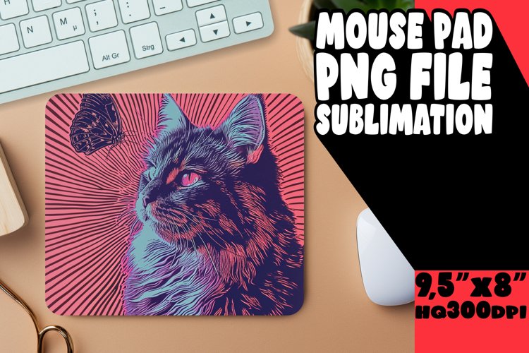 Sweet Cat Sublimation Pad example image 1