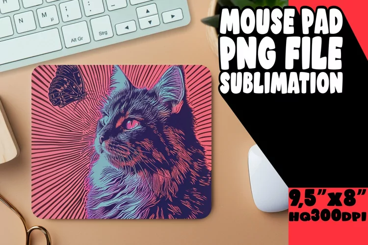 Sweet Cat Sublimation Pad