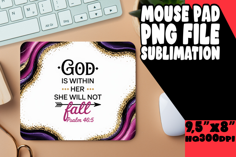 Timeless desk PAD Classic Design, Religious