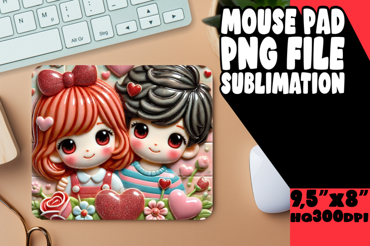 Bright Desk Mat Ideas for Kids, 3D Characters