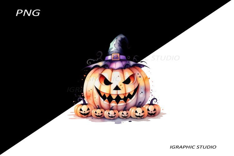 Pumpkin Halloween Clipart Image 8
