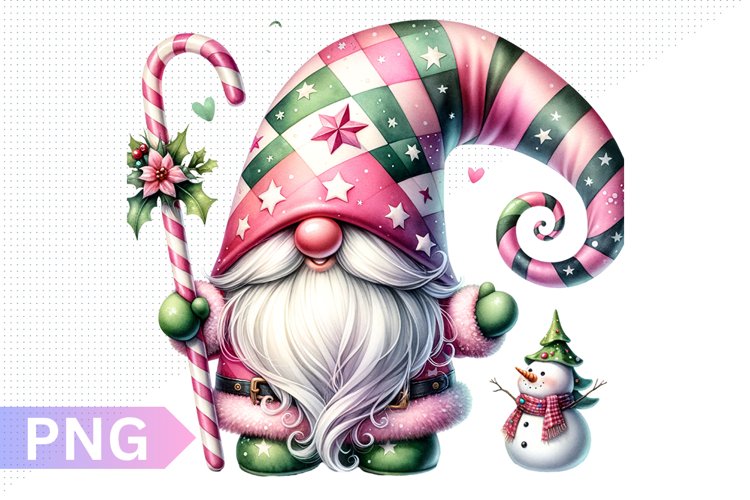 Christmas Gnome Clipart Image 2