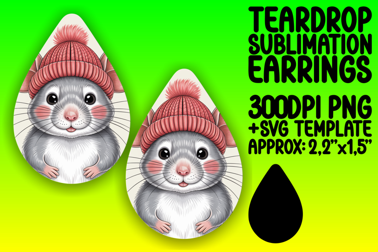 Chic Teardrop Design PNG for DIY Projects , Valenines Animal