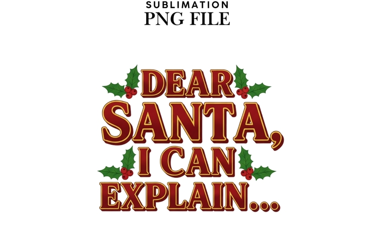 Merry Christmas png design for T-shirts