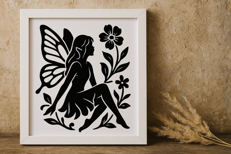 Fairy Silhouette Svg Image 9