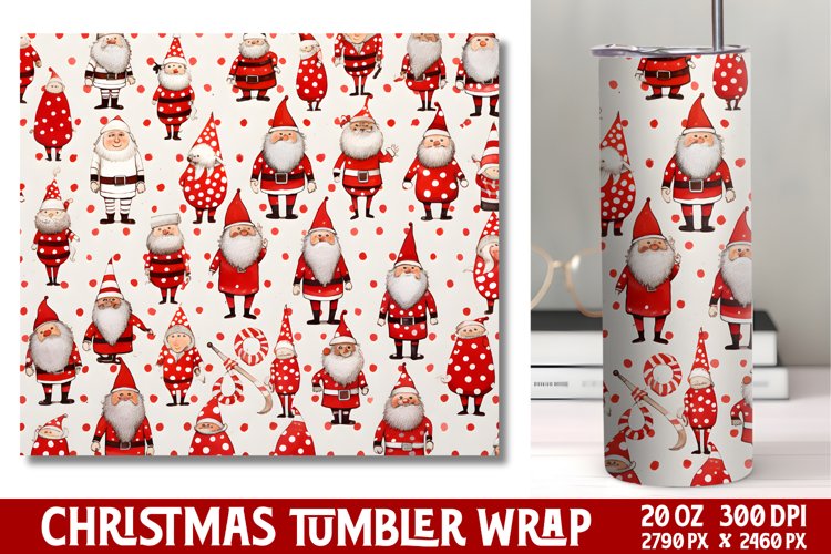 Christmas Tumbler Wrap Image 3