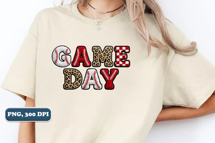 Faux Yarn Baseball Png