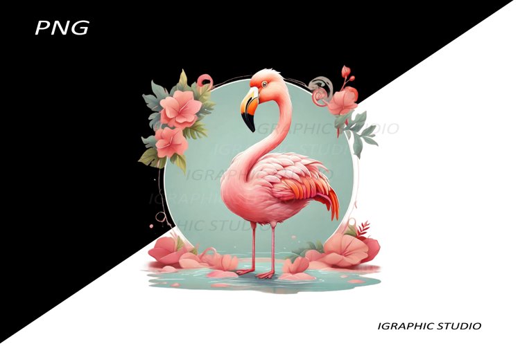 Tropical Flowers Clipart Image 13