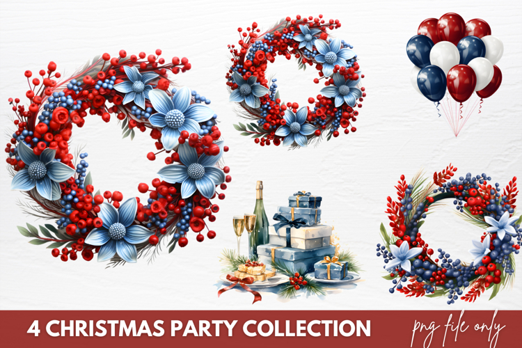 Christmas Watercolor Clipart Image 20