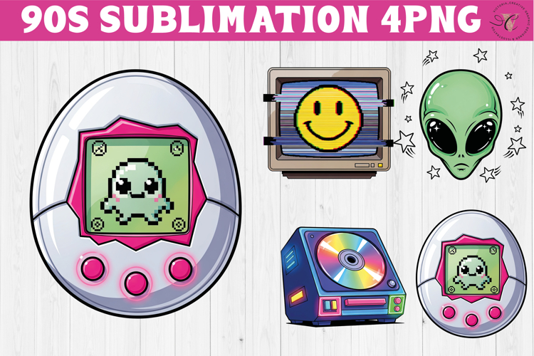 Retro vibe 1990s clipart | Graffiti and Neon PNG