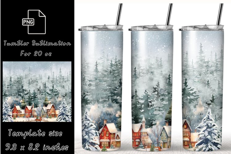 Christmas Tumbler Wrap Image 18