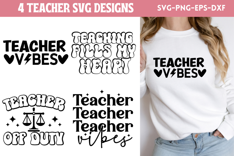 Teacher SVGs Image 4
