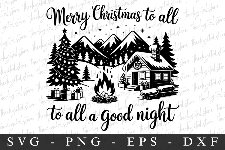 Merry Christmas Tree Svg Image 13