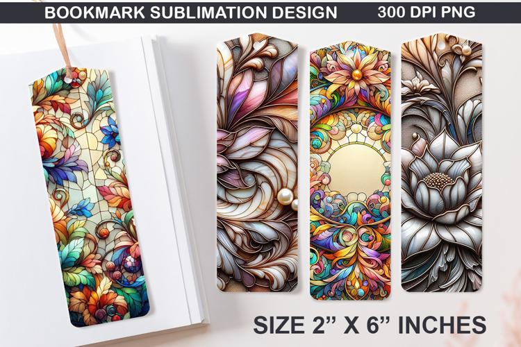 Winter Bookmarks Sublimation - 4 Bookmark Design