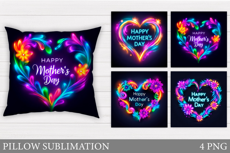 Mother's Day Pillow Design. Mother's Day Sublimation