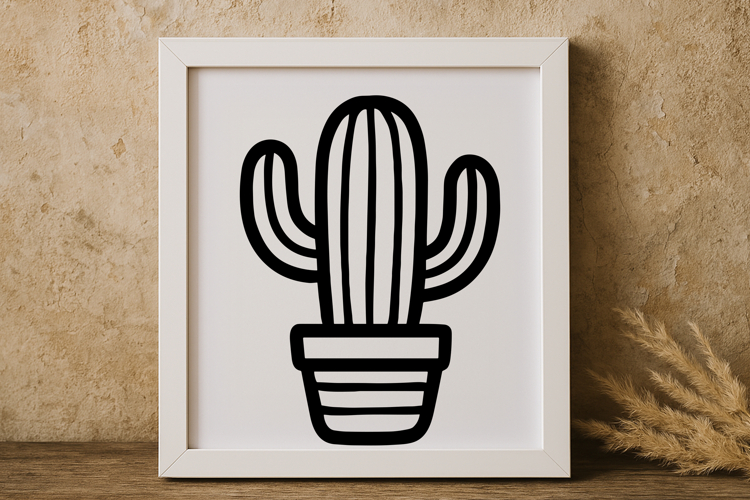 Cute Cactus Svg Image 16