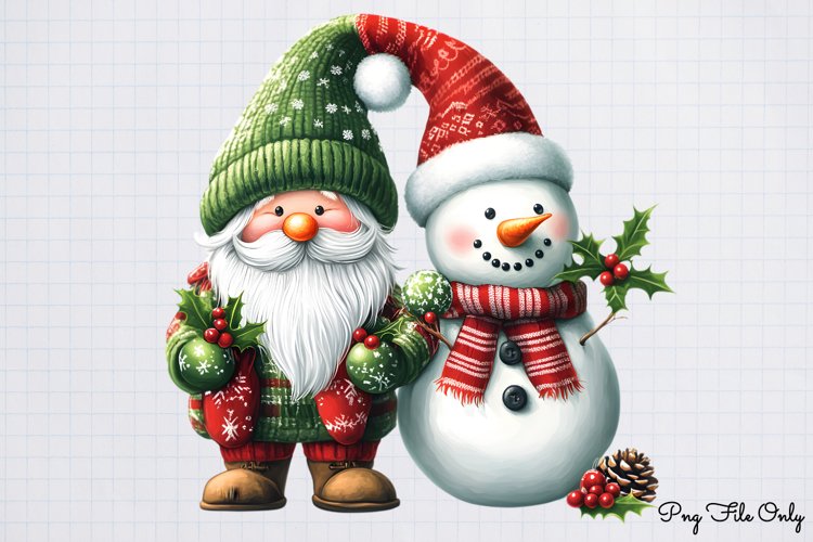 Christmas Gnome Clipart Image 17