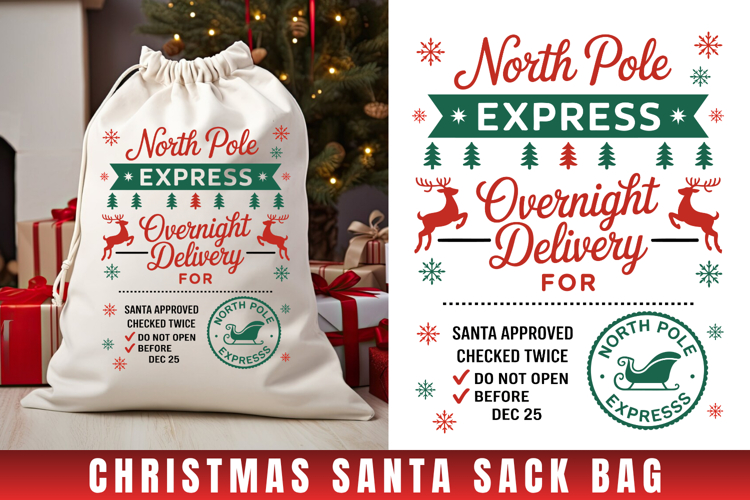 Santa Sack SVGs Image 23