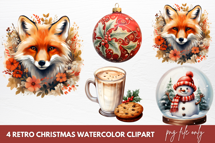 Vintage Christmas Clipart Image 24