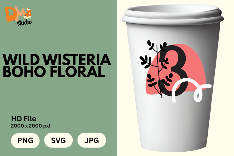 Floral Letter Svg Image 20