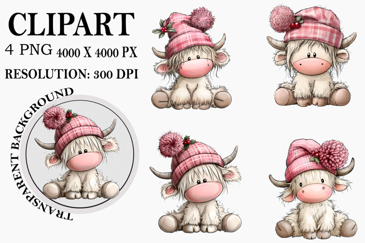 Highland Cow Clipart Image 8