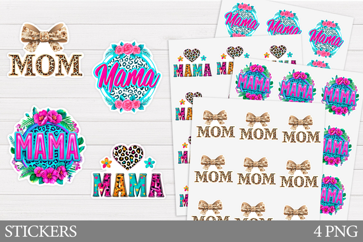 Mothers Day Sticker. Mama Sticker Printable
