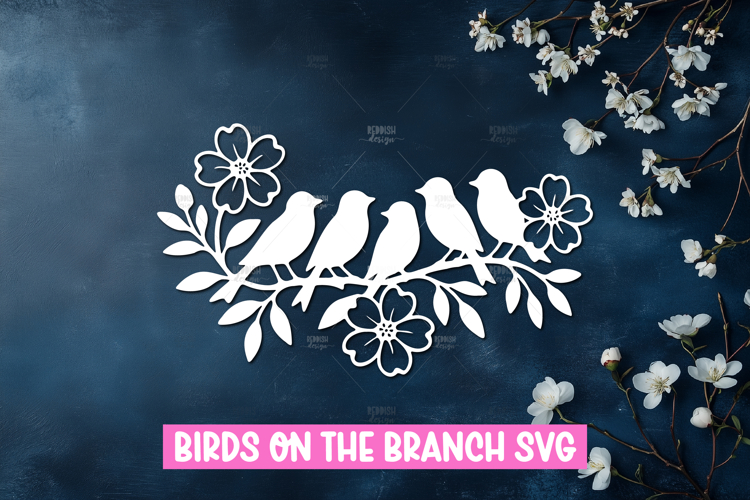 Branch Bird Silhouette Image 24