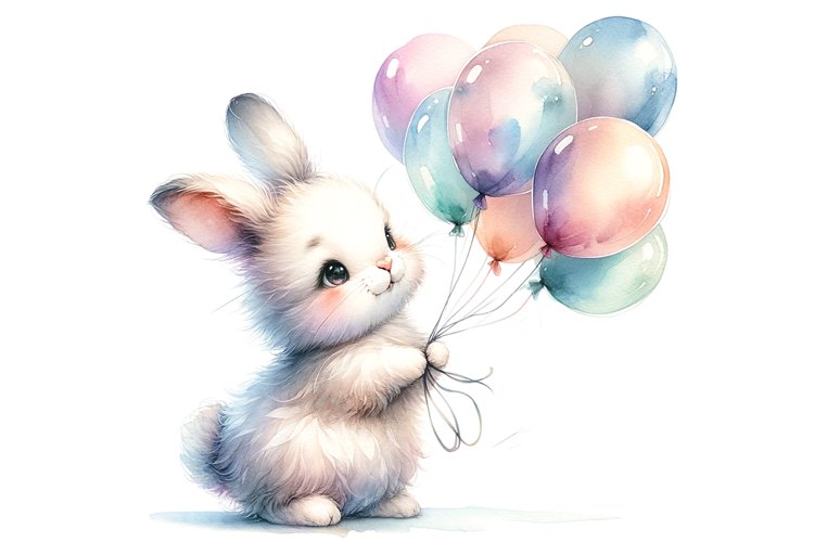 Blue Balloon Clipart Image 7