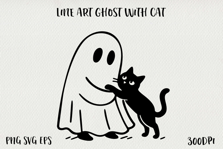 Cat Outline Image 16