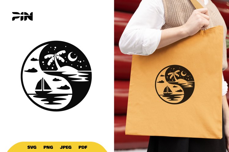 Yin Yang Clipart Image 9