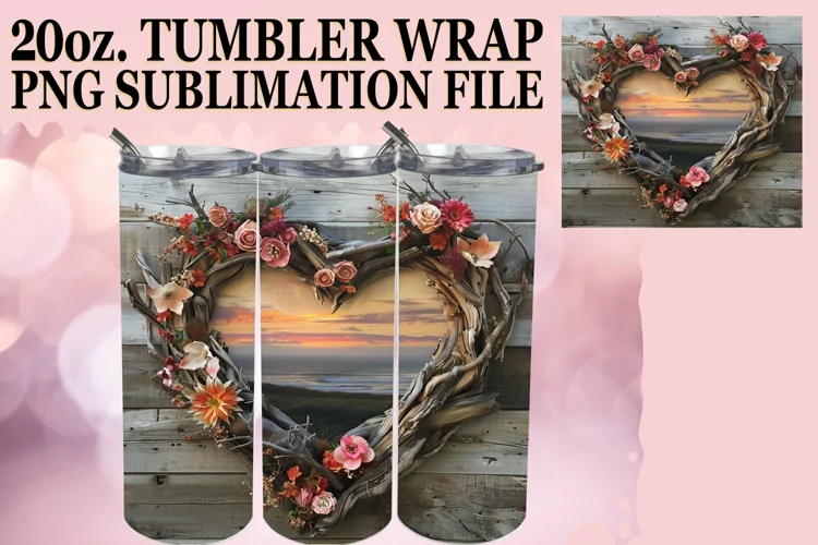 Heartland Horizons: 20oz Sublimation Wrap