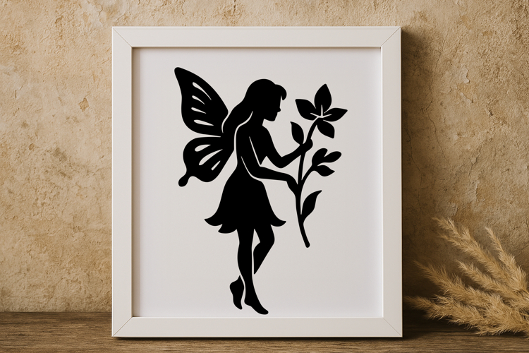 Fairy Silhouette Svg Image 3