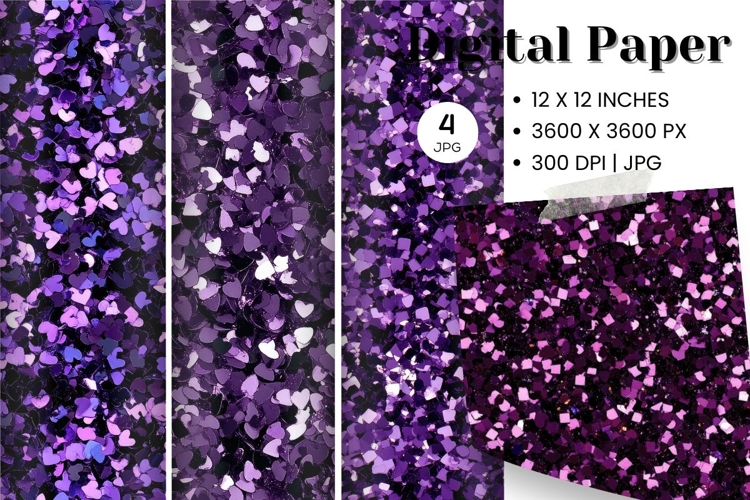 Purple glitter Background Wallpaper Sparkles Digital Paper66