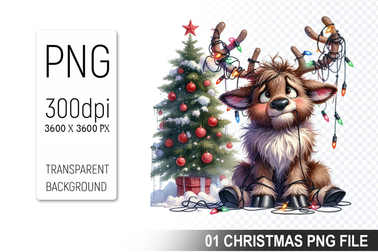 Reindeer Clipart Image 12