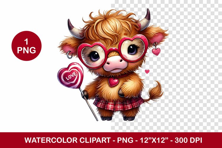 Highland Cow Clipart Image 11