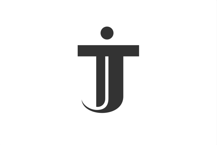 Initial TJ or JT Logo