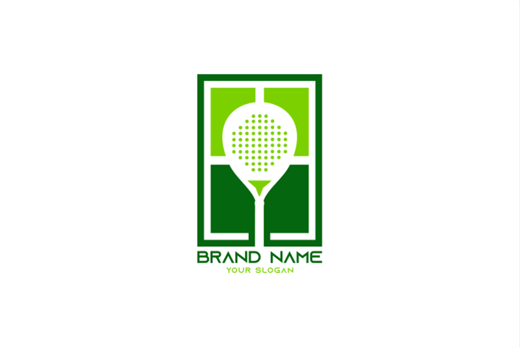 Padel Window Or Padel Field Logo