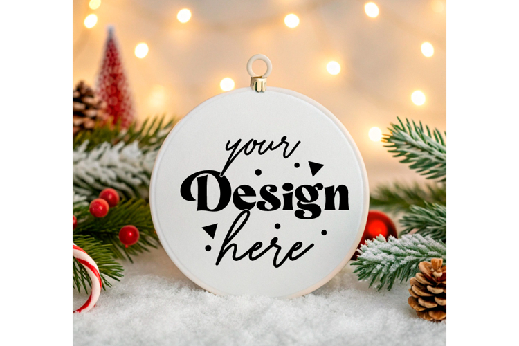 Christmas Ball Ornament Clipart Image 22