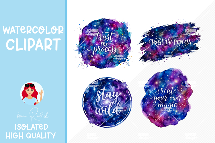 Galaxy Motivational Quotes Clipart