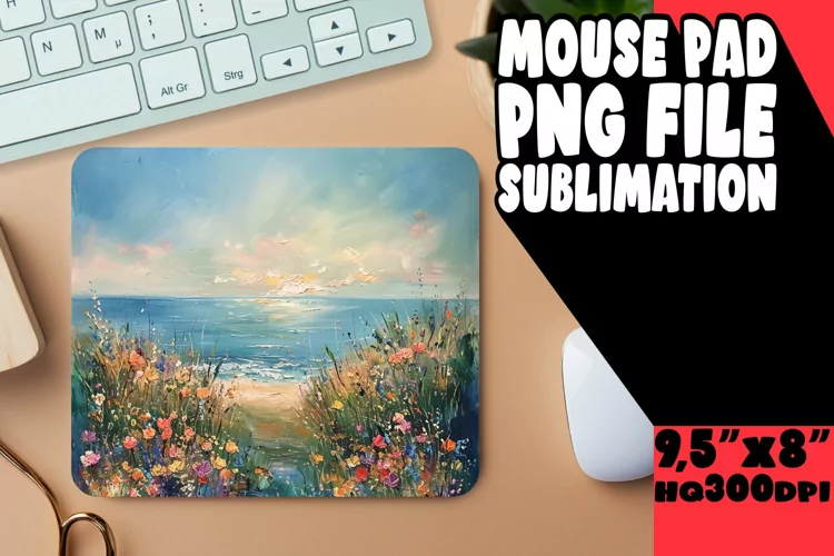 Majestic Landscape Mouse Pad Design