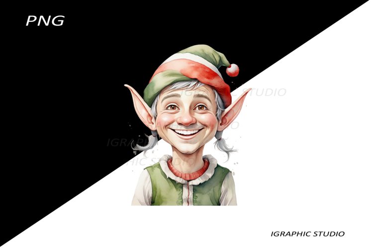 Christmas Clipart, Christmas Elf Clipart