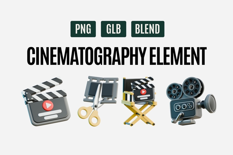 Cinematography Element 3D Set 03