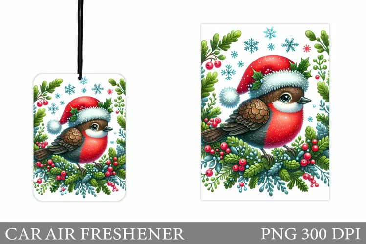 Cute Bird Car Air Freshener. Christmas Car Air Freshener