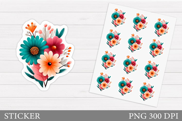 Watercolor Flowers Image 20