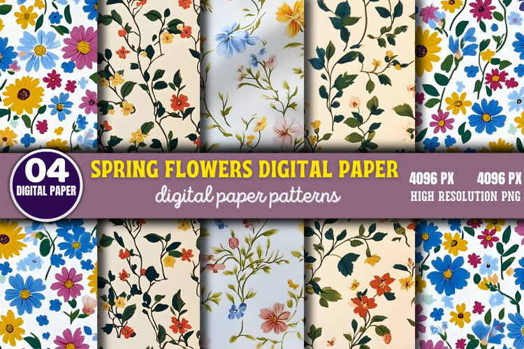 Easter Digital Paper Image 6